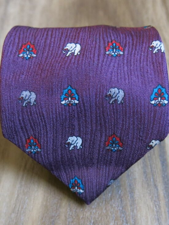 Pierre Cardin Other - Pierre Cardin Paris Multi Color Animal Print 100% Silk Men's Neck Tie
